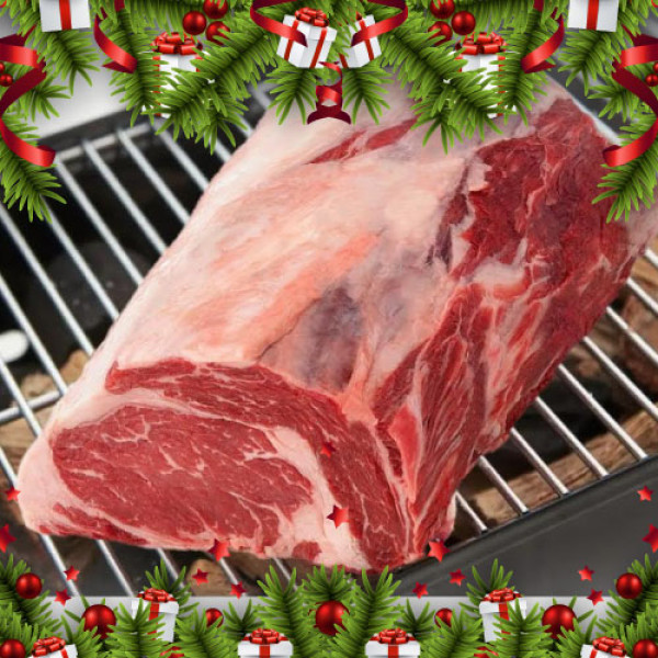 Beef Grassfed Prime Steer Ribeye Roast [1kg]