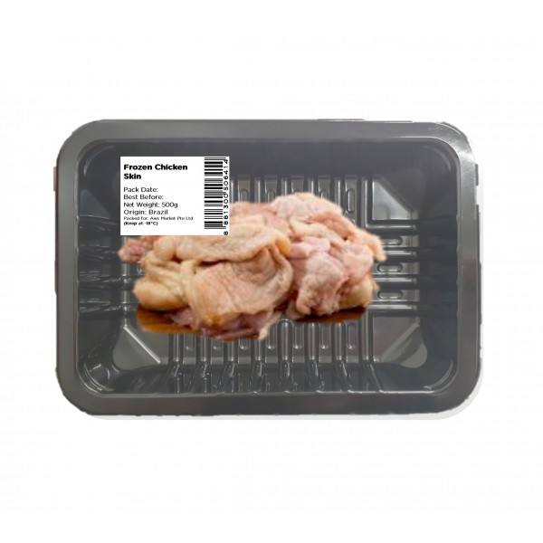 Aw's Market Frozen Chicken Skin
