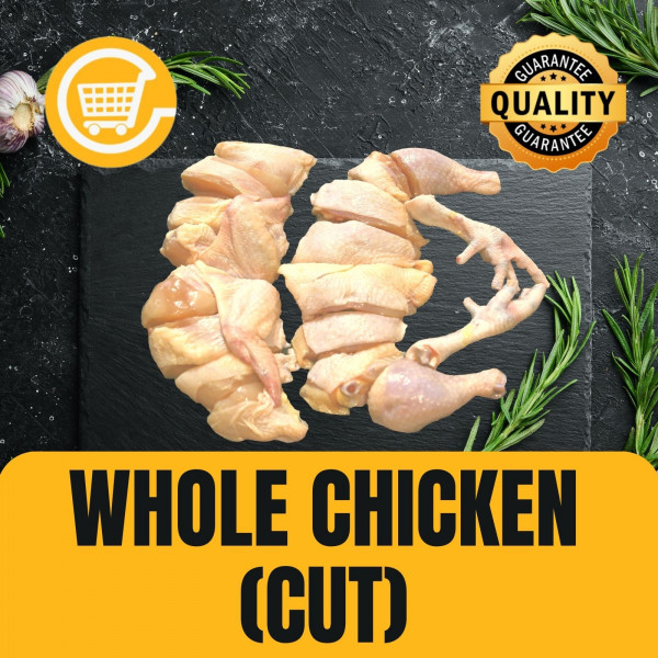 Aw's Market Whole Chicken Cut