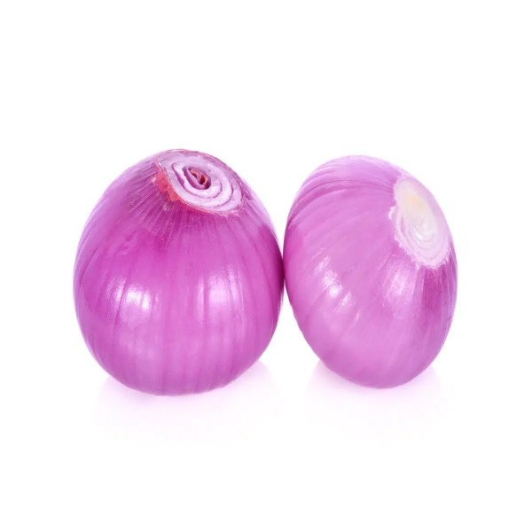 Peeled Red Onion