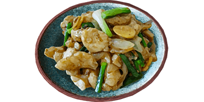 Stir Fried Threadfin with Ginger