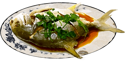 Steamed Pomfret